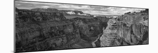 Toroweap Point, Grand Canyon, Arizona, USA BW, Black and White [TEMP]-Panoramic Images-Mounted Photographic Print