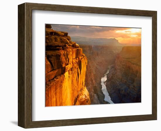 Toroweap Sunrise-John Gavrilis-Framed Photographic Print