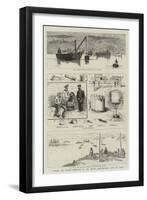 Torpedo and Mining Operations by the British Mediterranean Fleet at Corfu-null-Framed Giclee Print