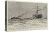 Torpedo-Boat Destroyers En Route for the China Station, Coaling at Sea-null-Stretched Canvas