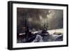 Torpedo Boats in Action at the Naval Manoeuvres-Charles Edward Dixon-Framed Giclee Print