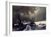 Torpedo Boats in Action at the Naval Manoeuvres-Charles Edward Dixon-Framed Giclee Print