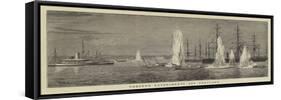 Torpedo Experiments Off Portland-William Edward Atkins-Framed Stretched Canvas