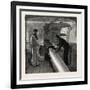 Torpedo Gun Boat, Commander's Cabin in the after Part of the Ship, 1888-null-Framed Giclee Print