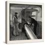 Torpedo Gun Boat, Commander's Cabin in the after Part of the Ship, 1888-null-Stretched Canvas