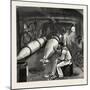 Torpedo Gun Boat, Dynamo Room in the Fore Part of the Vessel, 1888-null-Mounted Giclee Print