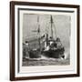 Torpedo Gun Boat, Full Speed-2O Knots an Hour, 1888-null-Framed Giclee Print