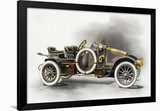 Torpedo Type Cg Renault Motor Car, Renault Catalogue, 1911, France, 20th Century-null-Framed Giclee Print