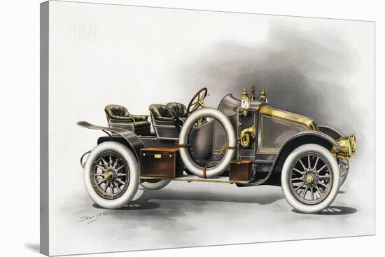 Torpedo Type Cg Renault Motor Car, Renault Catalogue, 1911, France, 20th Century-null-Stretched Canvas