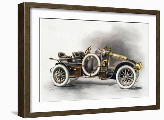 Torpedo Type Cg Renault Motor Car, Renault Catalogue, 1911, France, 20th Century-null-Framed Giclee Print