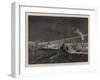 Torpedo Warfare, a Sham Fight by Night at Portsmouth-William Lionel Wyllie-Framed Giclee Print