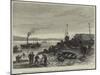 Torpedo Warfare Demonstration at Portsmouth, Preparing Submarine Mines at Fort Gilkicker-null-Mounted Giclee Print