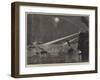 Torpedo Warfare Demonstration at Portsmouth-null-Framed Giclee Print