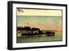 Torpedobootsdivision Helgoland Passierend, Schiff-null-Framed Giclee Print