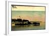 Torpedobootsdivision Helgoland Passierend, Schiff-null-Framed Giclee Print