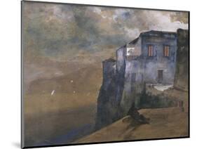 Torquato Tasso's House in Sorrento-Giacinto Gigante-Mounted Giclee Print