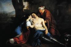 Tancredi Wounded and Found by Erminia and Vafrino, Scene from Canto XIX from Jerusalem Delivered-Torquato Tasso-Giclee Print