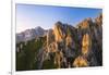 Torre Cinquantenario and Torre Cecilia surrounding Rifugio Rosalba, Italy-Roberto Moiola-Framed Photographic Print