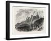 Torre D' Averan, Dolomites, Italy, 19th Century-null-Framed Giclee Print