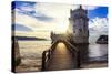 Torre De Belem - Famous Landmark of Lisbon , Portugal-leoks-Stretched Canvas