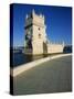 Torre De Belem River Along the Lisbon Port-Alain Evrard-Stretched Canvas