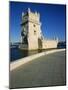 Torre De Belem River Along the Lisbon Port-Alain Evrard-Mounted Photographic Print