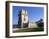 Torre de Belem, UNESCO World Heritage Site, Belem, Lisbon, Portugal, Europe-Stuart Black-Framed Photographic Print