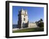 Torre de Belem, UNESCO World Heritage Site, Belem, Lisbon, Portugal, Europe-Stuart Black-Framed Photographic Print