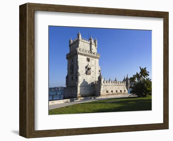 Torre de Belem, UNESCO World Heritage Site, Belem, Lisbon, Portugal, Europe-Stuart Black-Framed Photographic Print