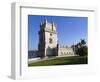 Torre de Belem, UNESCO World Heritage Site, Belem, Lisbon, Portugal, Europe-Stuart Black-Framed Photographic Print