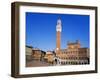 Torre Del Mangia, Piazza Del Campo, Tuscany, Italy-Jeremy Lightfoot-Framed Photographic Print