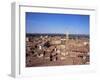 Torre Del Mangia, Piazza Del Campo, Unesco World Heritage Site, Siena, Tuscany, Italy-John Miller-Framed Photographic Print