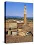 Torre Del Mangia, Siena, Italy-John Miller-Stretched Canvas