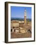 Torre Del Mangia, Siena, Italy-John Miller-Framed Photographic Print