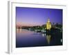 Torre Del Oro and Rio Guadelquivir in the Evening, Seville (Sevilla), Andalucia (Andalusia), Spain-Rob Cousins-Framed Photographic Print