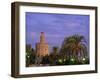 Torre Del Oro, Seville, Andalucia, Spain-John Miller-Framed Photographic Print