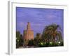 Torre Del Oro, Seville, Andalucia, Spain-John Miller-Framed Photographic Print