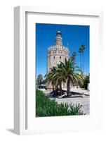 Torre del Oro, Seville, Andalusia, Spain, Europe-Ethel Davies-Framed Photographic Print