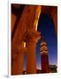 Torre Del'Orologio Framed by Facade of the Palazzo Ducale, Venetian Hotel and Casino, Las Vegas-Ryan Fox-Framed Photographic Print