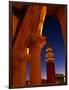 Torre Del'Orologio Framed by Facade of the Palazzo Ducale, Venetian Hotel and Casino, Las Vegas-Ryan Fox-Framed Photographic Print