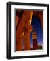 Torre Del'Orologio Framed by Facade of the Palazzo Ducale, Venetian Hotel and Casino, Las Vegas-Ryan Fox-Framed Photographic Print