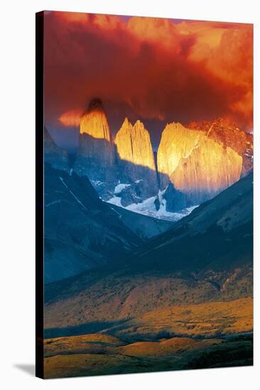 Torre del Paine Chile-null-Stretched Canvas