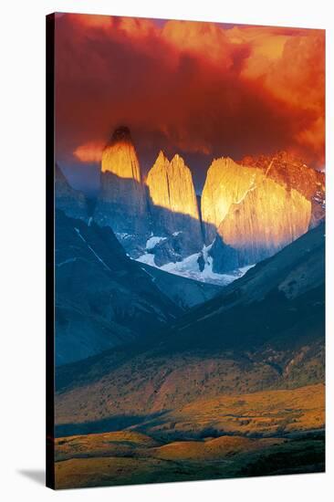 Torre del Paine Chile-null-Stretched Canvas