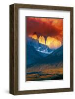 Torre del Paine Chile-null-Framed Art Print