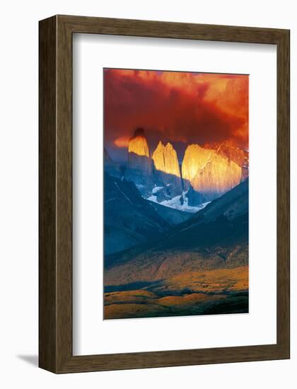 Torre del Paine Chile-null-Framed Art Print