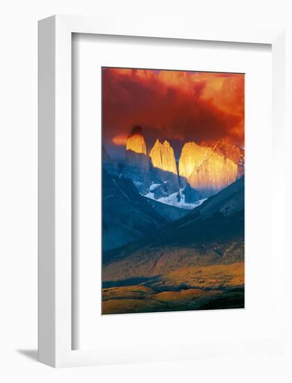 Torre del Paine Chile-null-Framed Art Print