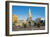 Torre del Reloj Publico (Public Clock Tower), UNESCO World Heritage Site, Cartagena, Colombia, Sout-Michael Runkel-Framed Photographic Print