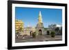 Torre del Reloj Publico (Public Clock Tower), UNESCO World Heritage Site, Cartagena, Colombia, Sout-Michael Runkel-Framed Photographic Print