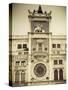 Torre Dell'Orologio (St Mark's Clocktower), Piazza San Marco, Venice, Italy-Jon Arnold-Stretched Canvas