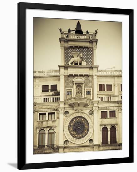 Torre Dell'Orologio (St Mark's Clocktower), Piazza San Marco, Venice, Italy-Jon Arnold-Framed Photographic Print